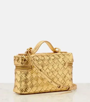 Bottega Veneta Bang Bang metallic leather vanity bag | Thumbnail 3 Bottega Veneta Bang Bang metallic leather vanity bag | Thumbnail 3