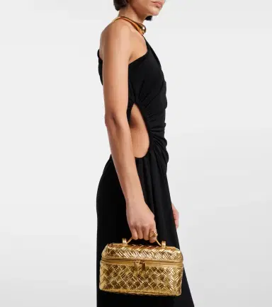 Bottega Veneta Bang Bang metallic leather vanity bag | Thumbnail 5 Bottega Veneta Bang Bang metallic leather vanity bag | Thumbnail 5