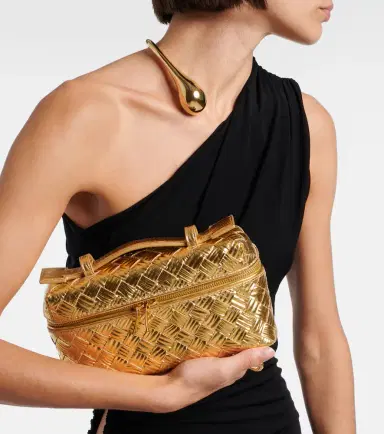 Bottega Veneta Bang Bang metallic leather vanity bag | Thumbnail 6 Bottega Veneta Bang Bang metallic leather vanity bag | Thumbnail 6