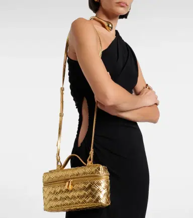Bottega Veneta Bang Bang metallic leather vanity bag | Thumbnail 8 Bottega Veneta Bang Bang metallic leather vanity bag | Thumbnail 8
