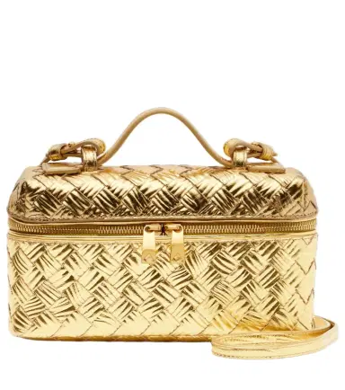 Bottega Veneta Bang Bang metallic leather vanity bag | Thumbnail 1 Bottega Veneta Bang Bang metallic leather vanity bag | Thumbnail 1