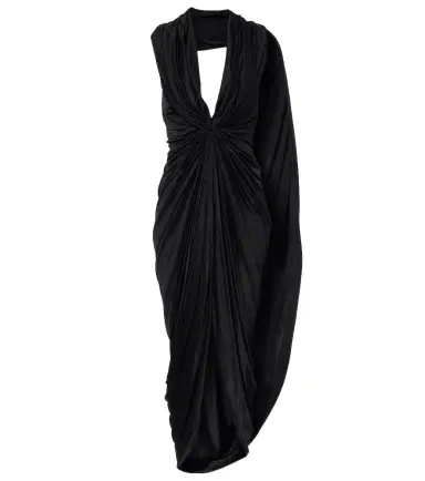 Loewe Draped midi dress | Thumbnail 1 Loewe Draped midi dress | Thumbnail 1