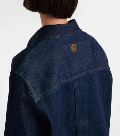 Loewe Gathered denim shirt | Thumbnail 4 Loewe Gathered denim shirt | Thumbnail 4