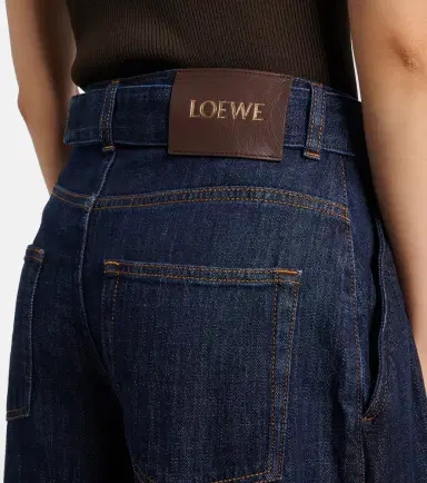 Loewe Belted high-rise wide-leg jeans | Thumbnail 2 Loewe Belted high-rise wide-leg jeans | Thumbnail 2