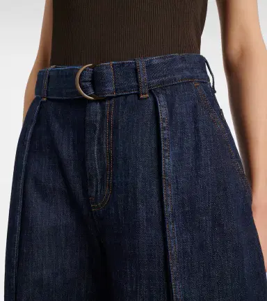 Loewe Belted high-rise wide-leg jeans | Thumbnail 7 Loewe Belted high-rise wide-leg jeans | Thumbnail 7