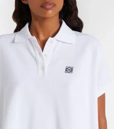 Loewe Asymmetric cotton piqué polo shirt | Thumbnail 2 Loewe Asymmetric cotton piqué polo shirt | Thumbnail 2