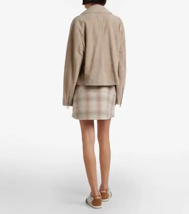 Loewe Wool, cashmere, and silk miniskirt | Thumbnail 4 Loewe Wool, cashmere, and silk miniskirt | Thumbnail 4