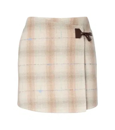 Loewe Wool, cashmere, and silk miniskirt | Thumbnail 1 Loewe Wool, cashmere, and silk miniskirt | Thumbnail 1