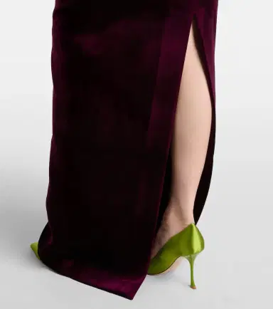 Rebecca Vallance Charles off-shoulder velvet gown | Thumbnail 4 Rebecca Vallance Charles off-shoulder velvet gown | Thumbnail 4