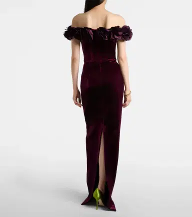 Rebecca Vallance Charles off-shoulder velvet gown | Thumbnail 5 Rebecca Vallance Charles off-shoulder velvet gown | Thumbnail 5