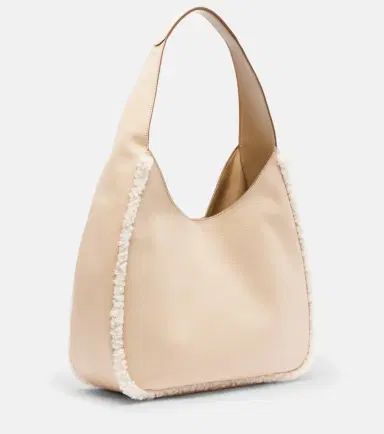 Stella McCartney Teddy-trimmed shoulder bag | Thumbnail 2 Stella McCartney Teddy-trimmed shoulder bag | Thumbnail 2
