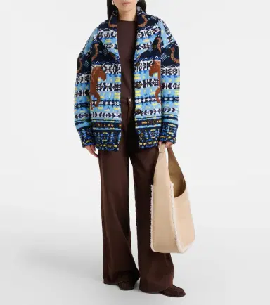 Stella McCartney Teddy-trimmed shoulder bag | Thumbnail 5 Stella McCartney Teddy-trimmed shoulder bag | Thumbnail 5
