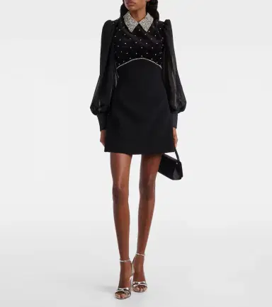 Rebecca Vallance Crystal-embellished minidress | Thumbnail 2 Rebecca Vallance Crystal-embellished minidress | Thumbnail 2