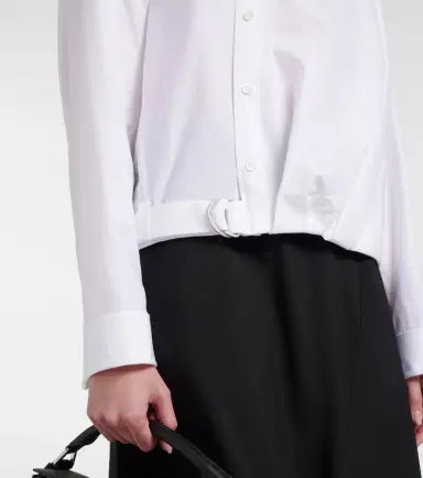 Loewe Striped cotton poplin shirt | Thumbnail 5 Loewe Striped cotton poplin shirt | Thumbnail 5