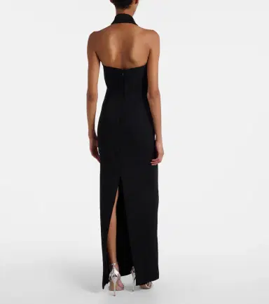 Rebecca Vallance Crystal-embellished halterneck maxi dress | Thumbnail 3 Rebecca Vallance Crystal-embellished halterneck maxi dress | Thumbnail 3