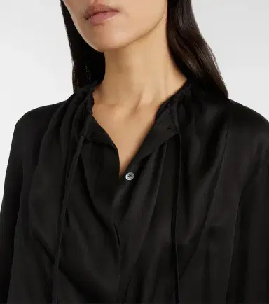 Loewe Silk satin blouse | Thumbnail 2 Loewe Silk satin blouse | Thumbnail 2