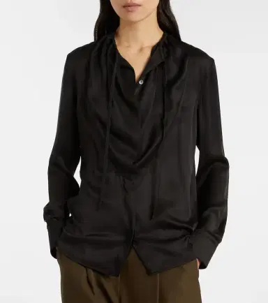 Loewe Silk satin blouse | Thumbnail 5 Loewe Silk satin blouse | Thumbnail 5