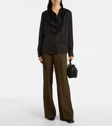 Loewe Silk satin blouse | Thumbnail 6 Loewe Silk satin blouse | Thumbnail 6