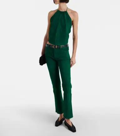 STOULS Rosie halterneck suede top | Thumbnail 2 STOULS Rosie halterneck suede top | Thumbnail 2