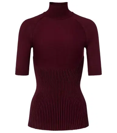 Alaïa Alaïa Ribbed-knit wool-blend top | Thumbnail 1 Alaïa Alaïa Ribbed-knit wool-blend top | Thumbnail 1