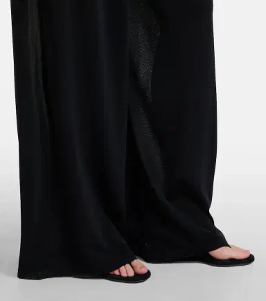 Alaïa Alaïa High-rise wide-leg pants | Thumbnail 4 Alaïa Alaïa High-rise wide-leg pants | Thumbnail 4