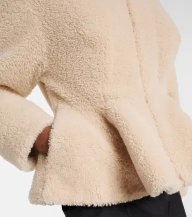 Alaïa Alaïa Peplum shearling jacket | Thumbnail 6 Alaïa Alaïa Peplum shearling jacket | Thumbnail 6