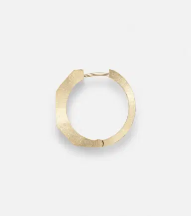 Marie Lichtenberg Ecrou 18kt gold single hoop earring | Thumbnail 2 Marie Lichtenberg Ecrou 18kt gold single hoop earring | Thumbnail 2