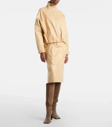 Alaïa Alaïa Leather jacket | Thumbnail 3 Alaïa Alaïa Leather jacket | Thumbnail 3