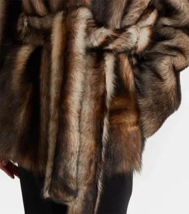 Nour Hammour Elsa shearling wrap jacket | Thumbnail 6 Nour Hammour Elsa shearling wrap jacket | Thumbnail 6