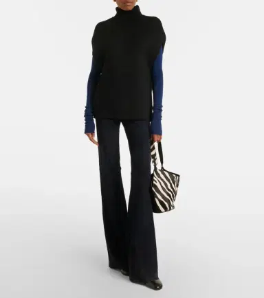 STOULS Gege suede flared pants | Thumbnail 4 STOULS Gege suede flared pants | Thumbnail 4