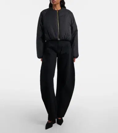 Alaïa Alaïa Puffer cropped jacket | Thumbnail 3 Alaïa Alaïa Puffer cropped jacket | Thumbnail 3