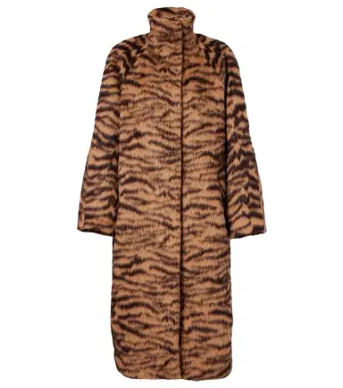 Alaïa Alaïa Wool-blend jacquard coat | Thumbnail 1 Alaïa Alaïa Wool-blend jacquard coat | Thumbnail 1