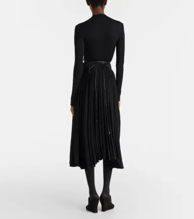 Alaïa Alaïa Jersey midi dress | Thumbnail 3 Alaïa Alaïa Jersey midi dress | Thumbnail 3