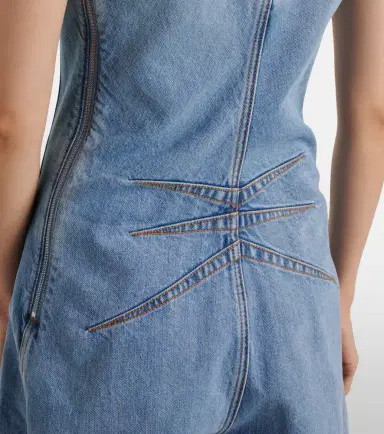 Alaïa Alaïa Denim jumpsuit | Thumbnail 3 Alaïa Alaïa Denim jumpsuit | Thumbnail 3