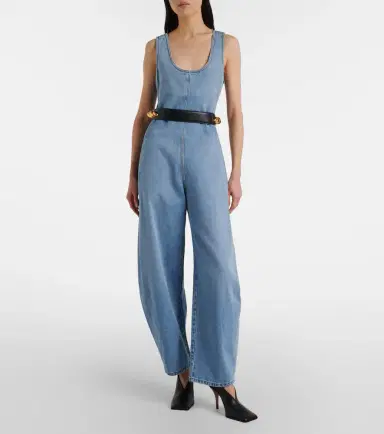 Alaïa Alaïa Denim jumpsuit | Thumbnail 4 Alaïa Alaïa Denim jumpsuit | Thumbnail 4