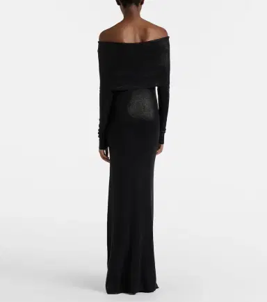 Balenciaga Off-shoulder maxi dress | Thumbnail 3 Balenciaga Off-shoulder maxi dress | Thumbnail 3
