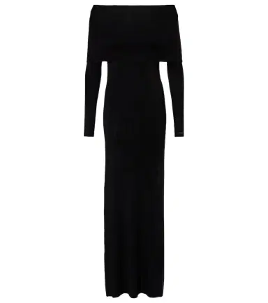 Balenciaga Off-shoulder maxi dress | Thumbnail 1 Balenciaga Off-shoulder maxi dress | Thumbnail 1