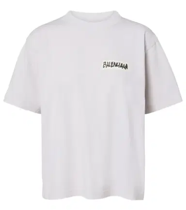 Balenciaga Logo cotton jersey T-shirt | Thumbnail 1 Balenciaga Logo cotton jersey T-shirt | Thumbnail 1