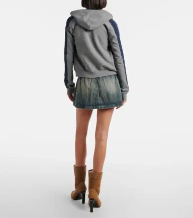 Balenciaga Distressed denim miniskirt | Thumbnail 2 Balenciaga Distressed denim miniskirt | Thumbnail 2