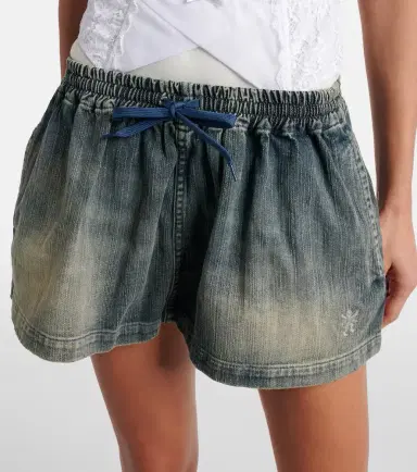 Balenciaga Distressed denim miniskirt | Thumbnail 4 Balenciaga Distressed denim miniskirt | Thumbnail 4