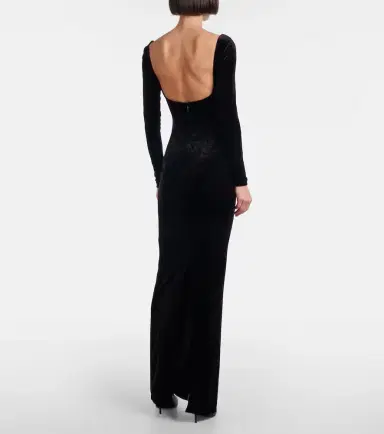 Balenciaga Velvet gown | Thumbnail 4 Balenciaga Velvet gown | Thumbnail 4