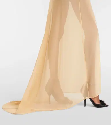 Balenciaga Sheer maxi dress | Thumbnail 4 Balenciaga Sheer maxi dress | Thumbnail 4