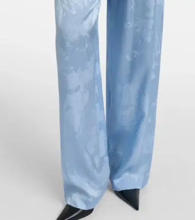 Balenciaga Silk satin wide-leg pants | Thumbnail 3 Balenciaga Silk satin wide-leg pants | Thumbnail 3