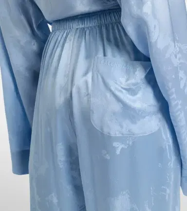 Balenciaga Silk satin wide-leg pants | Thumbnail 6 Balenciaga Silk satin wide-leg pants | Thumbnail 6