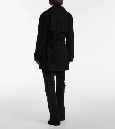 Balenciaga Suede trench coat | Thumbnail 5 Balenciaga Suede trench coat | Thumbnail 5