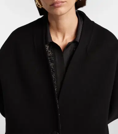 Gucci Caban reversible leather-trimmed wool coat | Thumbnail 4 Gucci Caban reversible leather-trimmed wool coat | Thumbnail 4