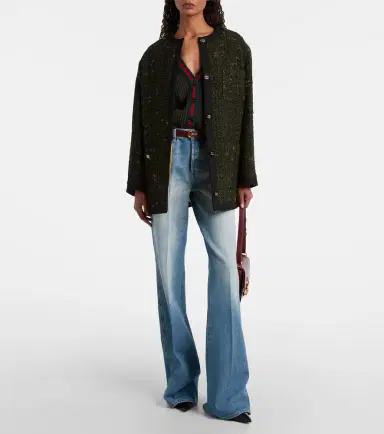 Gucci Horsebit mid-rise flared jeans | Thumbnail 6 Gucci Horsebit mid-rise flared jeans | Thumbnail 6