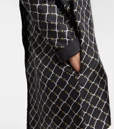 Gucci Printed tie-neck silk minidress | Thumbnail 5 Gucci Printed tie-neck silk minidress | Thumbnail 5