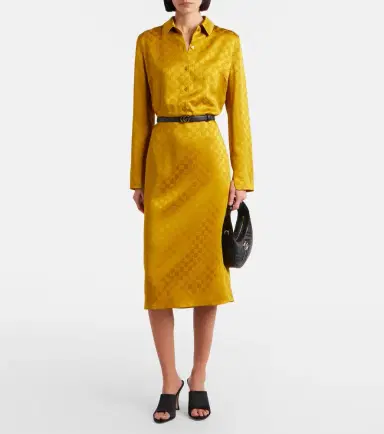 Gucci GG jacquard shirt dress | Thumbnail 4 Gucci GG jacquard shirt dress | Thumbnail 4