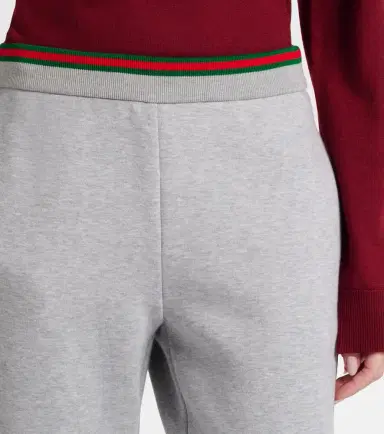 Gucci Web Stripe cotton-blend jersey sweatpants | Thumbnail 6 Gucci Web Stripe cotton-blend jersey sweatpants | Thumbnail 6